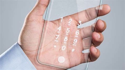 transparent phone coming in 2022. Our future will be awesome ...