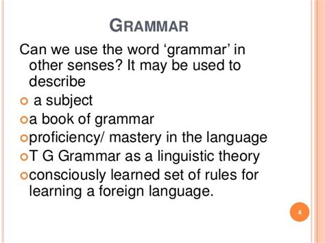 Modern english grammar