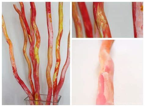 Home Decor - Kids Craft Project - Fall Sticks - Emma Owl