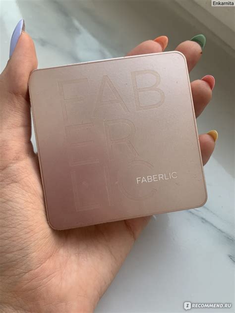 Пудра для лица Faberlic Glam Team Skin Sense: Blur Effect - «Пудра с ...