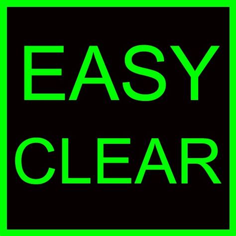 easy clear   bin
