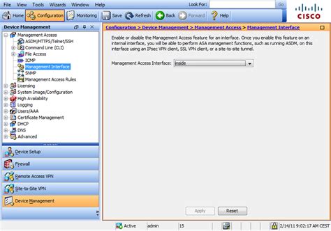 Cisco ASA remote management via VPN | Booches.nl