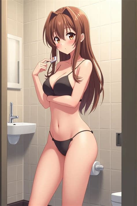 anime girl otk spanking anime milf  huge butt seaart ai