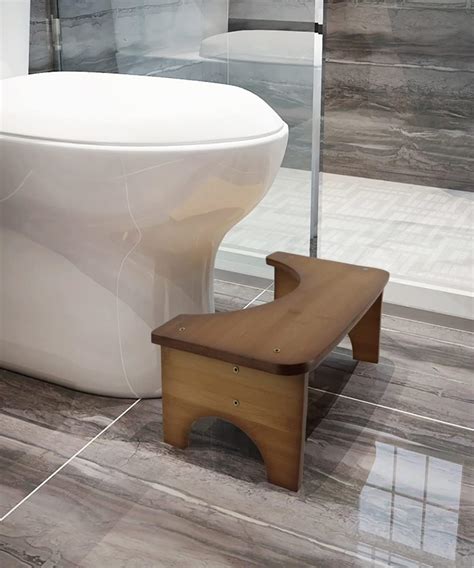 akoada toilet stool bamboo toilet stool bathroom toilet stool