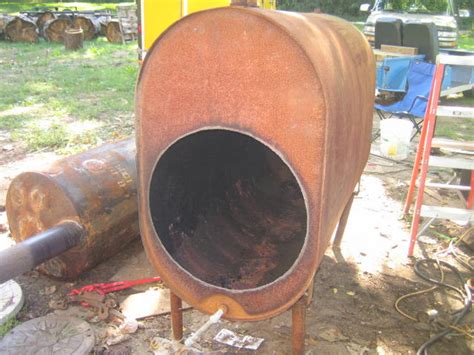 Homemade Outdoor Wood Heater - Outdoor Lighting Ideas