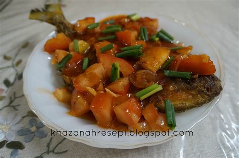resepi ikan bawal putih bakar resep masakan khas