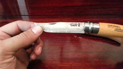 Opinel #9 vs Opinel #10 - YouTube