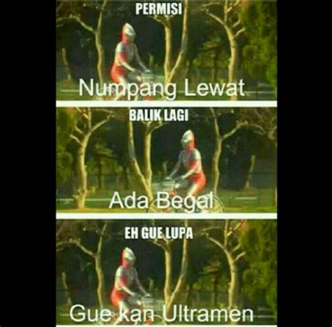 permisi numpang lewat gambar lucu meme kartun foto lucu