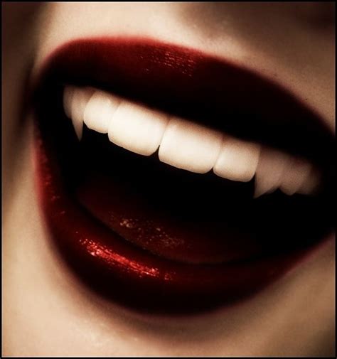 Vampires Photo: Vampire fangs | Vampire fangs, Vampire lips, Gothic vampire