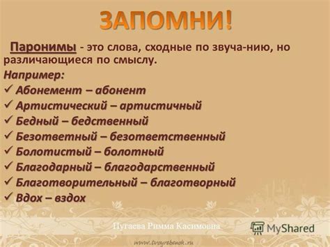 Презентация на тему: "Паронимы Паронимы - это слова, сходные по звуча ...