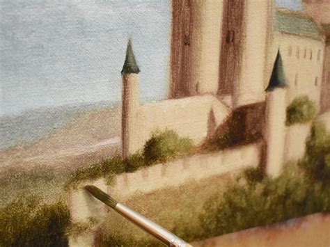 Easy Fantasy Castle Painting Tutorial