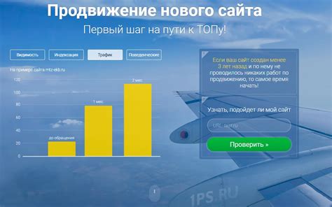 Как мы продвигаем молодые сайты – описание услуги