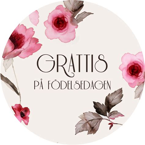 grattis blommor