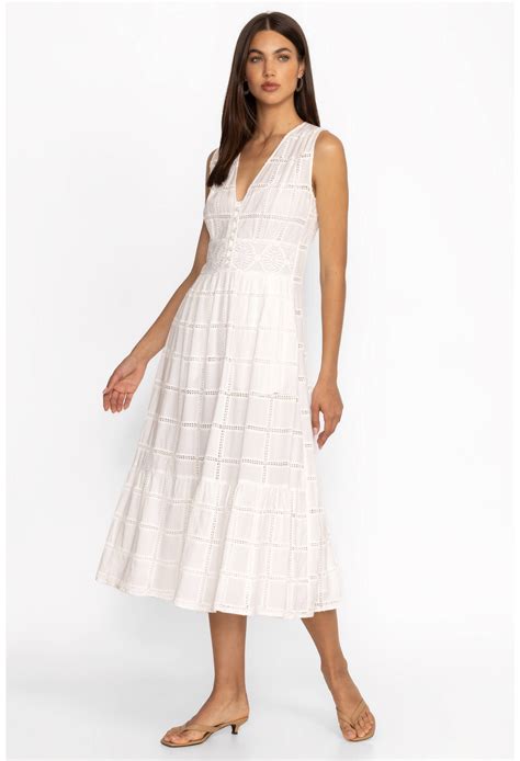 Buy AALIYAH MIDI DRESS | Johnny Was