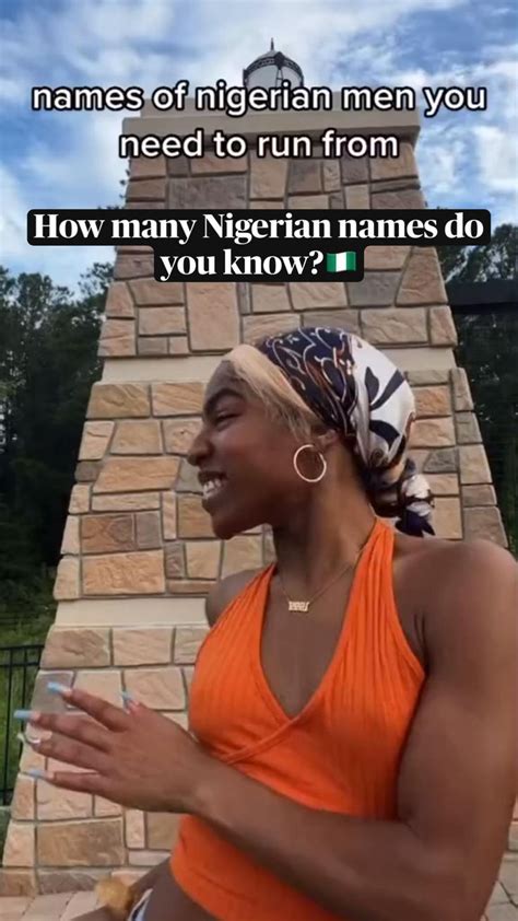 Nigerian men: How many Nigerian names do you know?🇳🇬