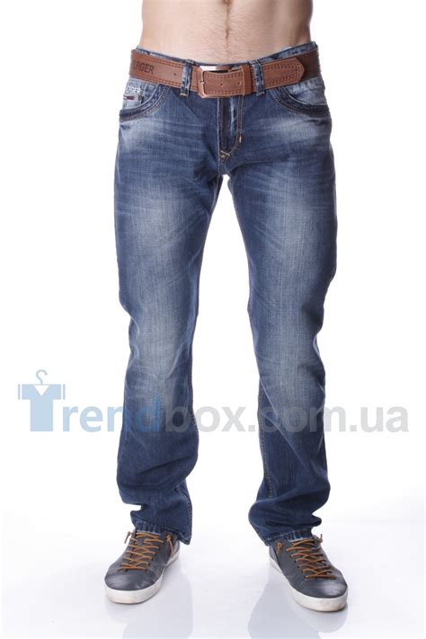 Прямые джинсы с ремнем Tommy Hilfiger | Интернет-магазин TrendBox ...