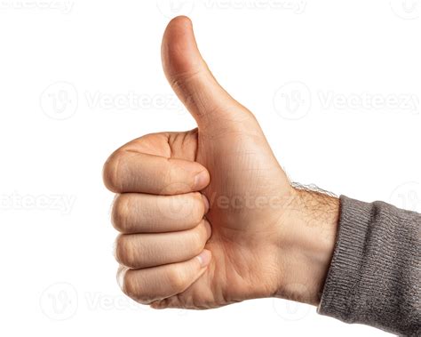 close    light skinned hand gesturing thumbs
