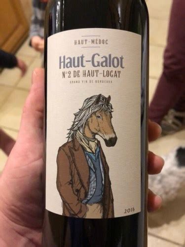 Château Haut-Logat Haut-Galot N°2 de Haut-Logat Haut-Médoc | Vivino US