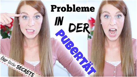 7 PROBLEME DER PUBERTÄT die JEDES MÄDCHEN KENNT! - Our little secrets ...