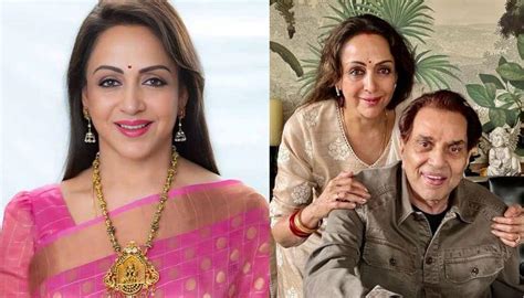 hema malini reveals     feel bad living separately