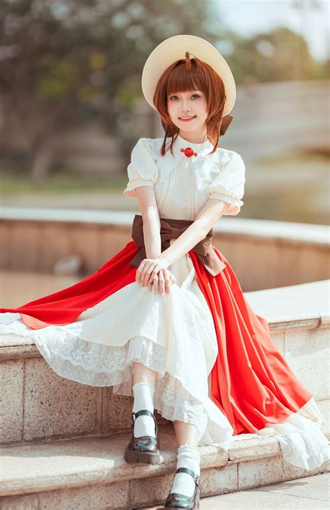 sakura kinomoto grandpas gift cosplay  mieko shichi card captor