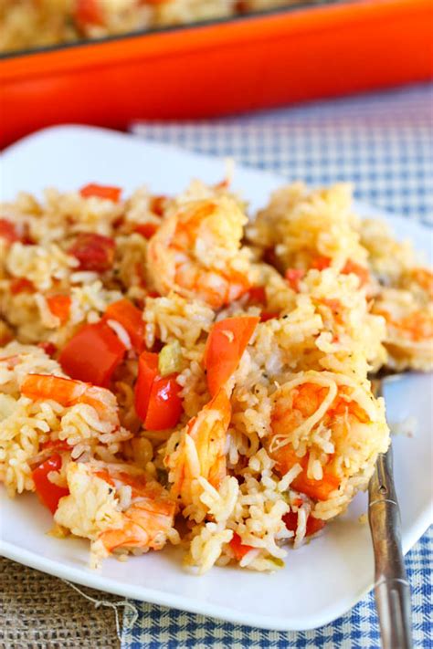 Shrimp and Rice Casserole – Eat, Live, Run