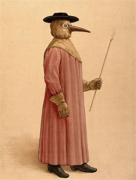 plague doctor mask drawing