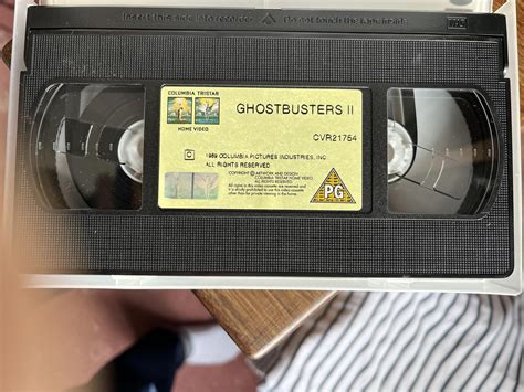 One of the first Video’s I owned, Ghostbusters 2. Released in 1991