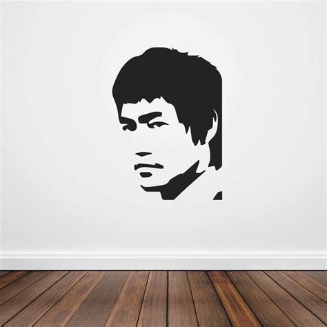 Bruce Lee Stencil Plastic Mylar Stencil for Painting Walls - Etsy