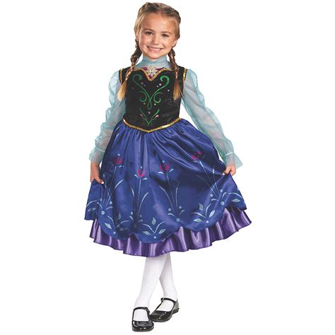 Girl's Disney Frozen Anna Costume - CostumePub.com