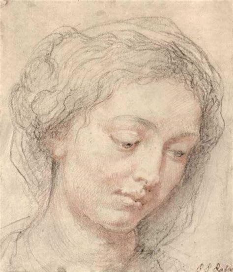 Head of woman - Питер Пауль Рубенс