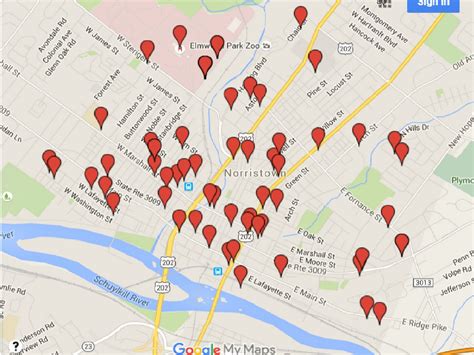 Norristown 2015 Halloween Sex Offender Safety Map | Norristown, PA Patch