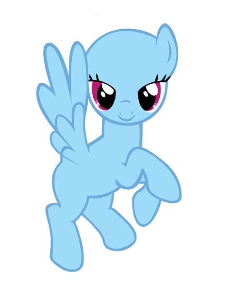 Mlp Pegasus Base by StarburstDaPony on DeviantArt