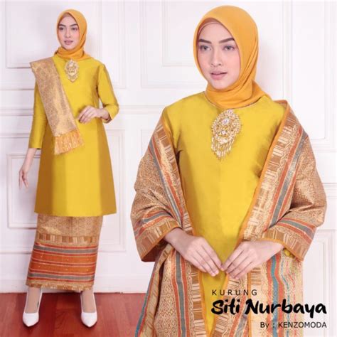 jual set baju kurung melayu songket baju kurung padang baju kurung