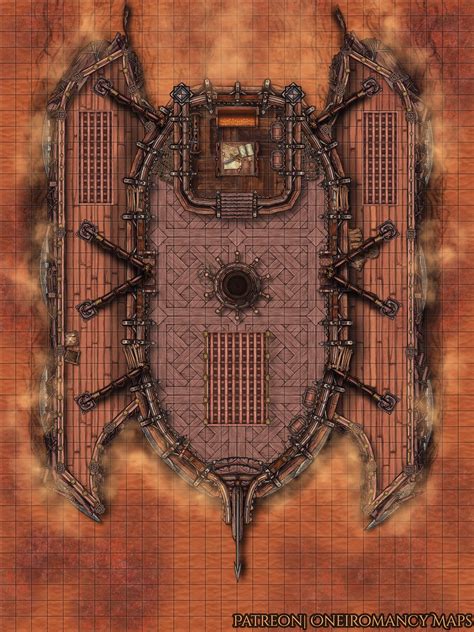 Dark Sun: Sand Skimmer [30x40] - Oneiromancy Maps : r/battlemaps