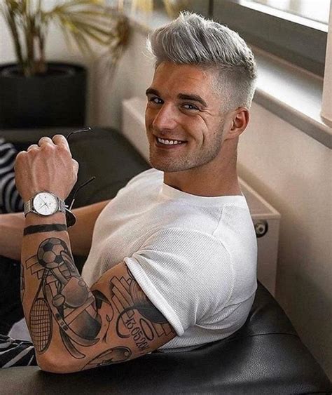 Men's hair color 20 ideas: Embodying gray hair with style and ...