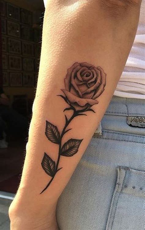 Rose With Flower Tattoo Design at John Keys blog