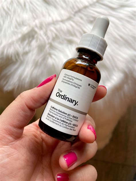 The Ordinary Caffeine Solution Review - The Pink Velvet Blog