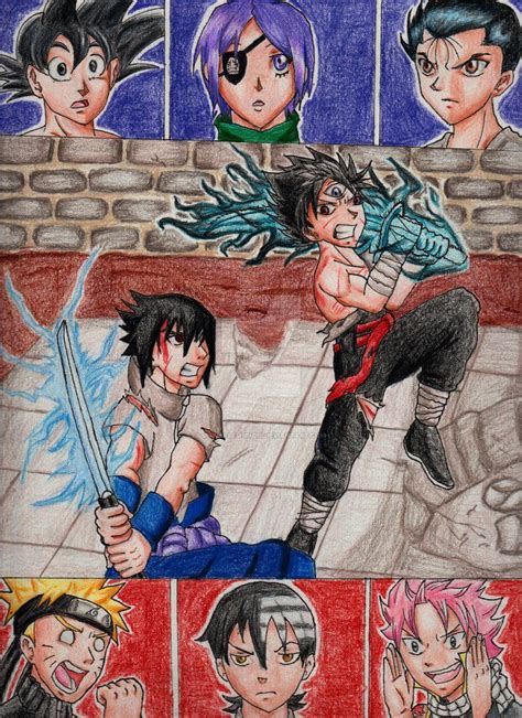 Anime Tournament Hiei vs Sasuke by UniverseShinobi.deviantart.com on ...