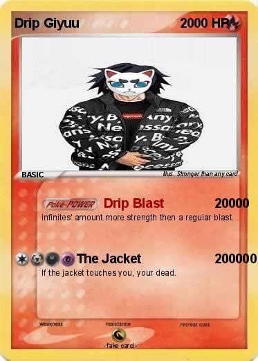 Pokémon Drip Giyuu - Drip Blast - My Pokemon Card