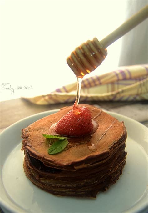 pancake coklat dapur comel selma