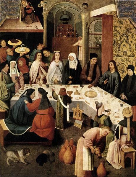 The Marriage Feast at Cana, 1500 - Hieronymus Bosch - WikiArt.org