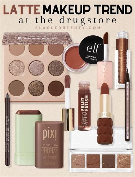 latte makeup   drugstore makeup slashed beauty