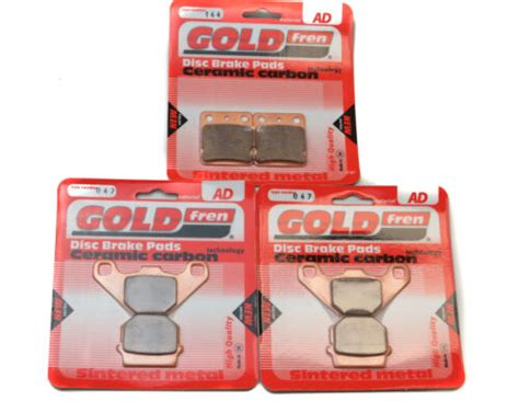 Goldfren Brake Pads Front & Rear For Keeway Dragon 250 Quad 2007-2009 ...