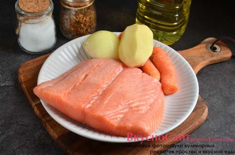 Готовим рыбный суп с семгой в мультиварке | 114 кКал | ВкусноСайт