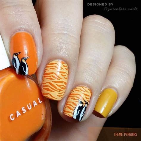 Penguin Nail Art Designs for This Winter - K4 Fashion