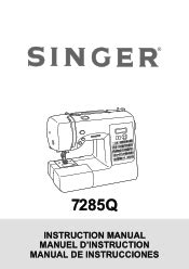 Singer 7285Q Patchwork Manual