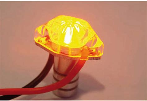 UNILIGHT 4W Mini-Blitzlicht 8mm, kurz, ROT