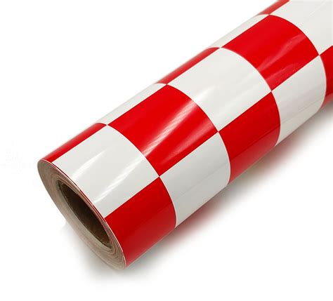 Пленка для обтяжки авиамоделей Haoye HY Covering Film Squares Red/White ...