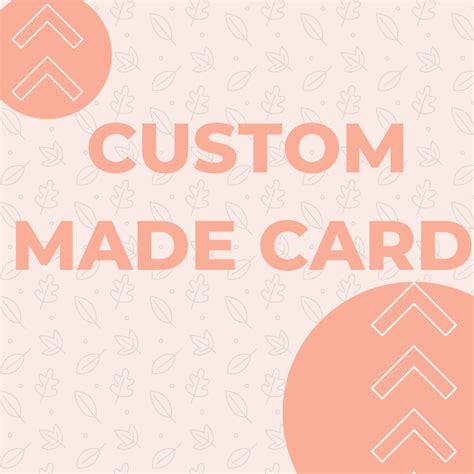 custom  card confetti card studio